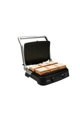 Tefal GC470D Gourmet Minute Grill Izgara ve Tost Makinesi Inox