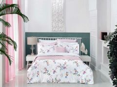Sarev Ashley V1 Saten Nevresim Takımı King Size