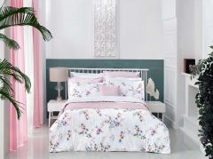 Sarev Ashley V1 Saten Nevresim Takımı King Size