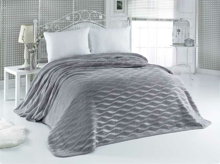 Mink Sense 521 Antrasit Battaniye 220x240