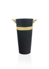 The Mia GLN0076 Galvin Vazo Siyah 50 Cm