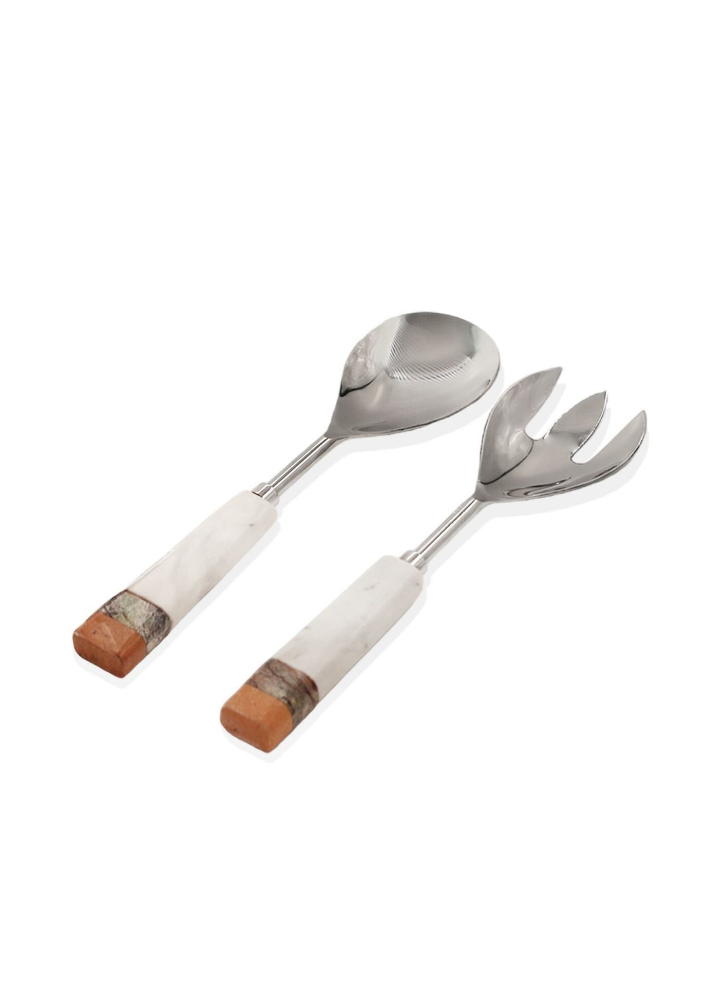 The Mia SNM0269 Mermer Salata Servisi 2 Li Set