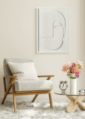 The Mia TBL0026 Face 3 Boyutlu Tablo 50x70 Cm