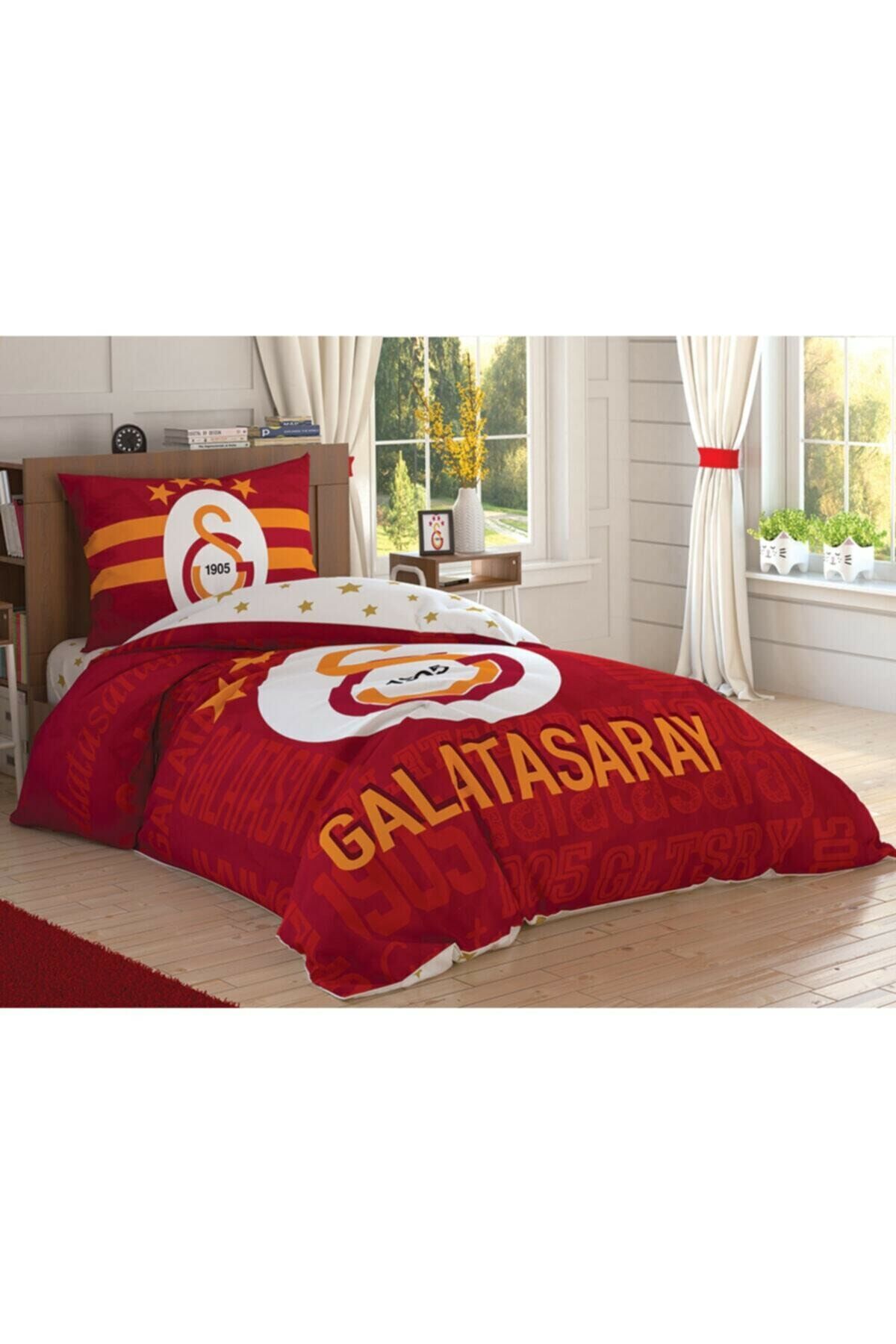 Taç Lisanslı Galatasaray Sportif Tek Kişilik Nevresim Takımı