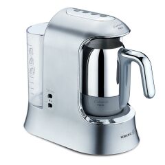 Korkmaz A862-05 Kahvekolik Aqua Inox/Krom Kahve Makinesi