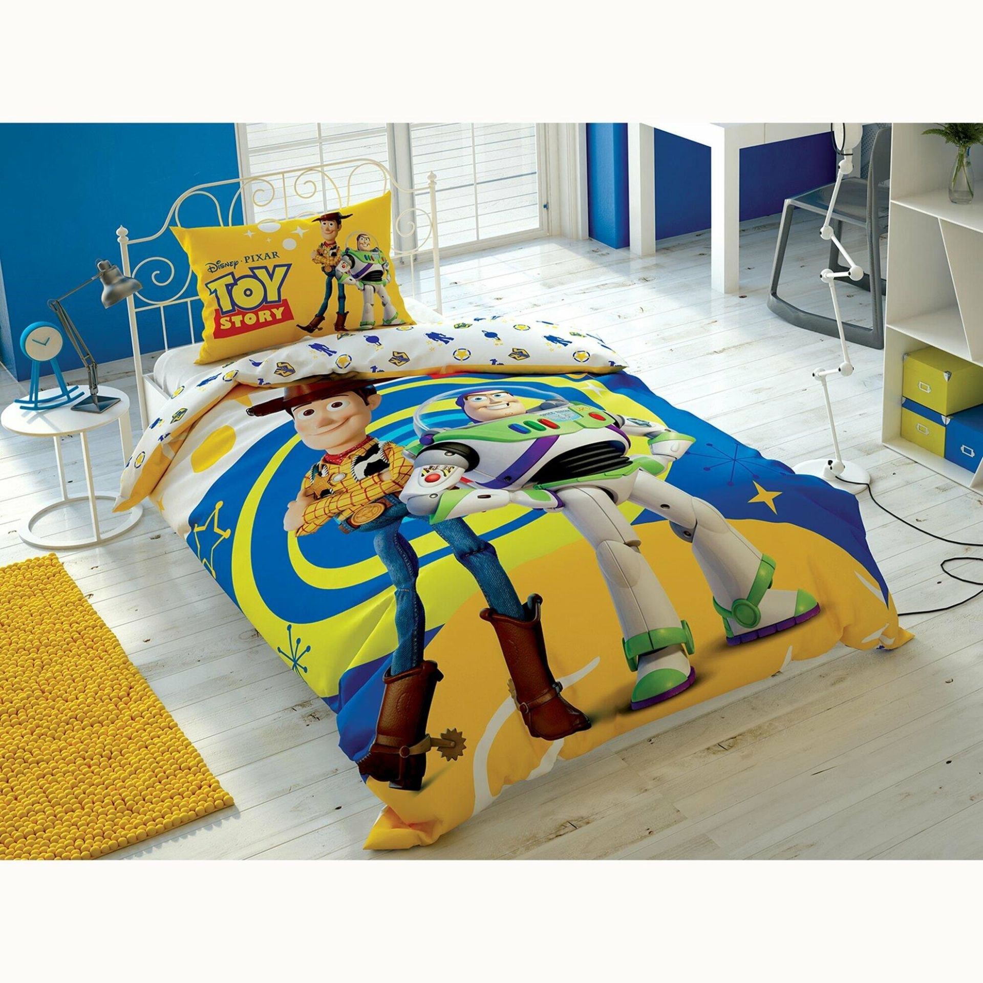 Taç Toy Story 4 Lisanslı Nevresim Takımı Tek Kişilik