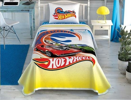 Taç Lisanslı Hot Wheels Race Pike Takımı Tek Kişilik