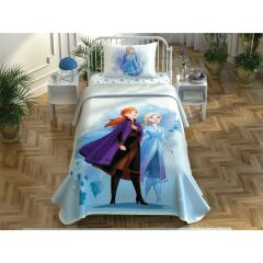 Taç Lisanslı Frozen 2 Sisters Pike Takımı Tek Kişilik