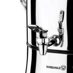 Korkmaz A334 Mega Nosta Semaver Inox/Krom