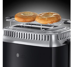 Russell Hobbs 21681-56 Retro Ekmek Kızartma Makinesi Siyah