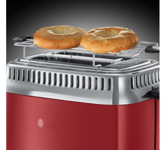 Russell Hobbs 21680-56 Retro Ekmek Kızartma Makinesi Kırmızı