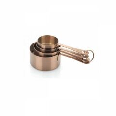 Korkmaz A666 Twisty Rosa Gold 4 Lü Ölçü Kabı
