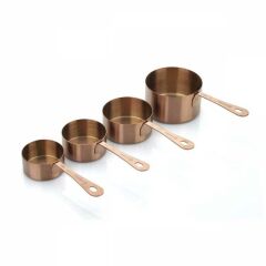 Korkmaz A666 Twisty Rosa Gold 4 Lü Ölçü Kabı
