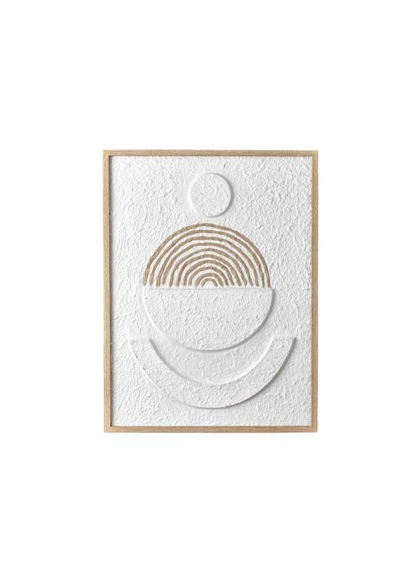 The Mia TBL0044 Bohem Kabartma Tablo 60x45 Cm