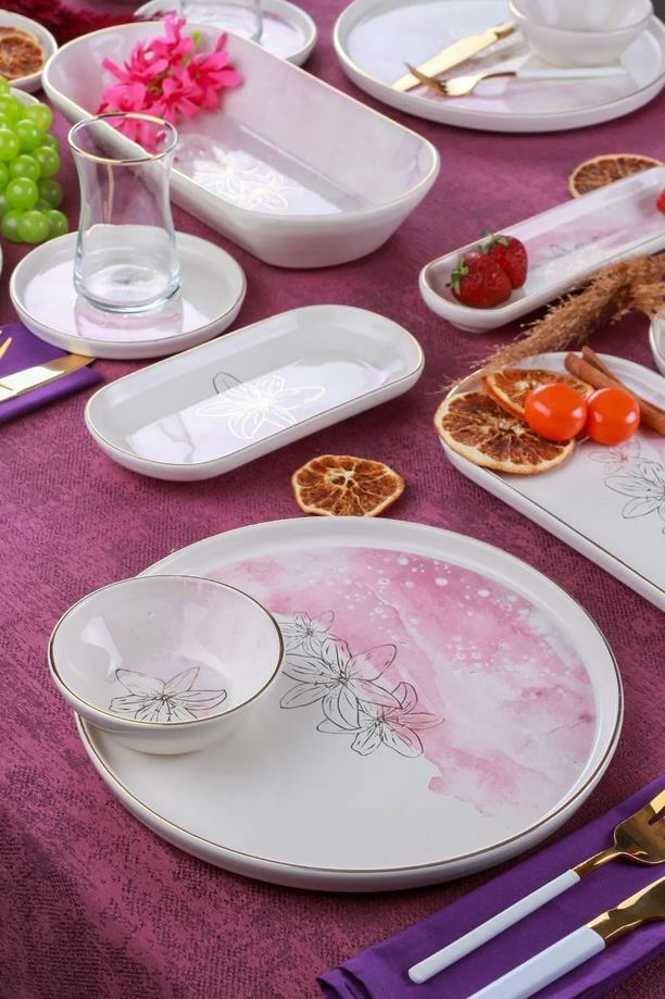 Acar 12212 Adore 31 Parça İstanbul Kahvaltı Takımı
