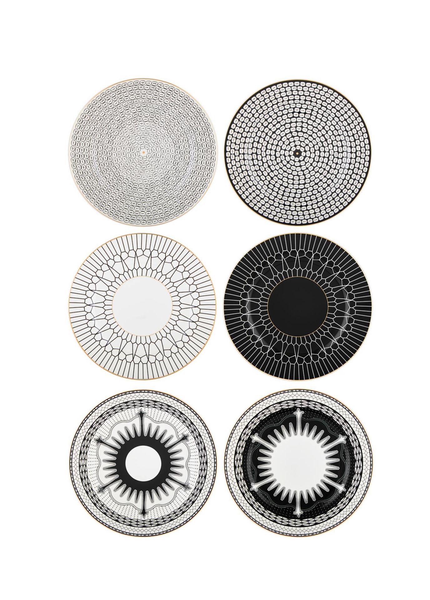 The Mia DNR0042 Wille Pasta Tabağı 6 Lı Set - 21 cm