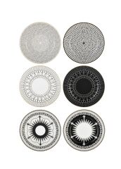 The Mia DNR0042 Wille Pasta Tabağı 6 Lı Set - 21 cm