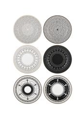 The Mia DNR0042 Wille Pasta Tabağı 6 Lı Set - 21 cm