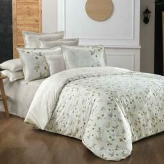 Sarev Mılena V1 Fancy Poplin Nevresim Takımı King Size