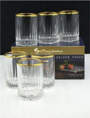 Paşabahçe 520442G Elysia Golden Touch 6 Lı Digestive Bardak