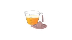 Kosova CK-179 Ölçülü Narenciye Sıkacağı Pembe 500 ML