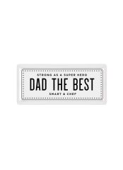 The Mia PRS0163 Dad The Best Dikdörtgen Servis 35x16 cm