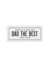 The Mia PRS0163 Dad The Best Dikdörtgen Servis 35x16 cm