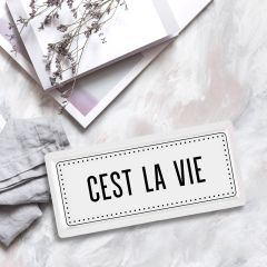 The Mia PRS0185 Cest La Vie Dikdörtgen Servis 35x16 cm