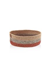 The Mia SPT0036 Jutte Oval Sepet Bambu Kiremit 35x24x12 CM