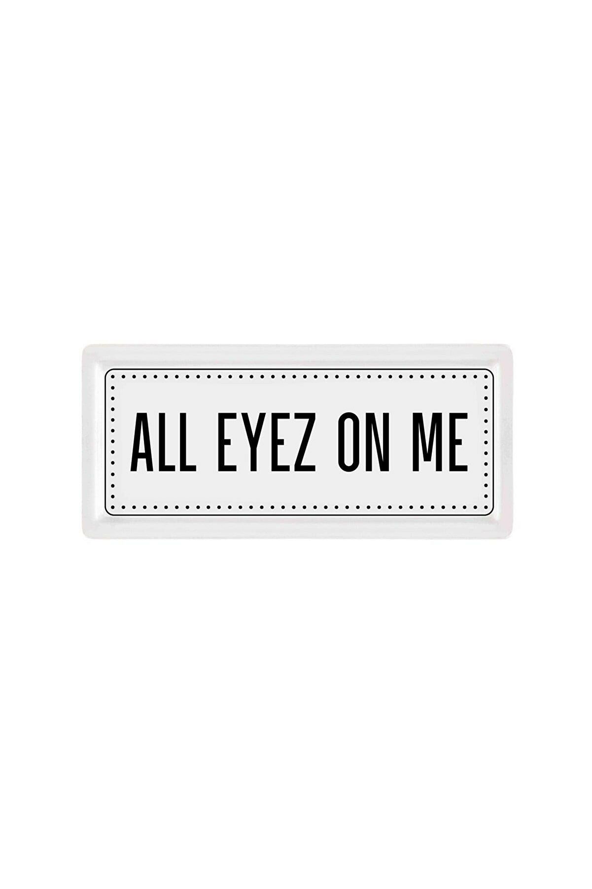 The Mia PRS0183 All Eyez On Me Dikdörtgen Servis 35x16 cm