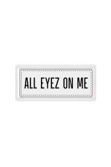 The Mia PRS0183 All Eyez On Me Dikdörtgen Servis 35x16 cm