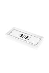 The Mia PRS0171 Cheers Dikdörtgen Servis 35x16 cm