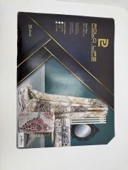 Pololife Zara Damask Battaniye Kahve Tek Kişilik 160x220