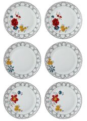The Mia DNR0054 Fiore Servis Tabağı 6 Lı Set - 27 Cm