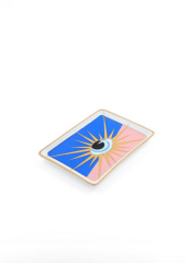 The Mia EYE003 Eye Dekoratif Tabak 18x13 Cm