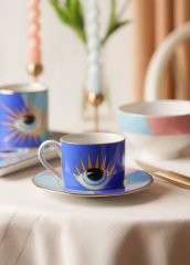 The Mia EYE006 Eye Çay Fincanı 13x7 Cm