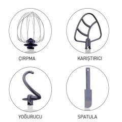 Korkmaz A470 Pro Mix Rose Stand Mikser