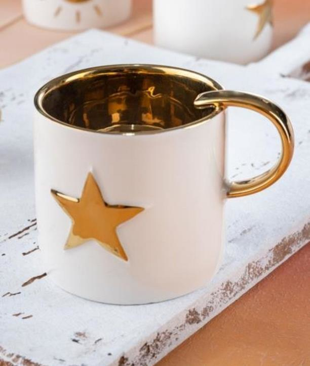 Acar 93 Gold Yıldız Mug Kupa