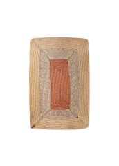 The Mia SPT0045 Jutte Dikdörtgen Halı Bambu Kiremit 60x90 Cm