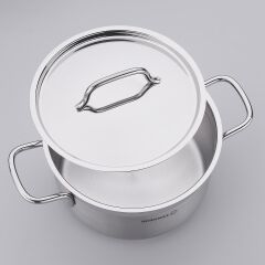 Korkmaz A1022 Alfa Kısa Tencere 24 cm