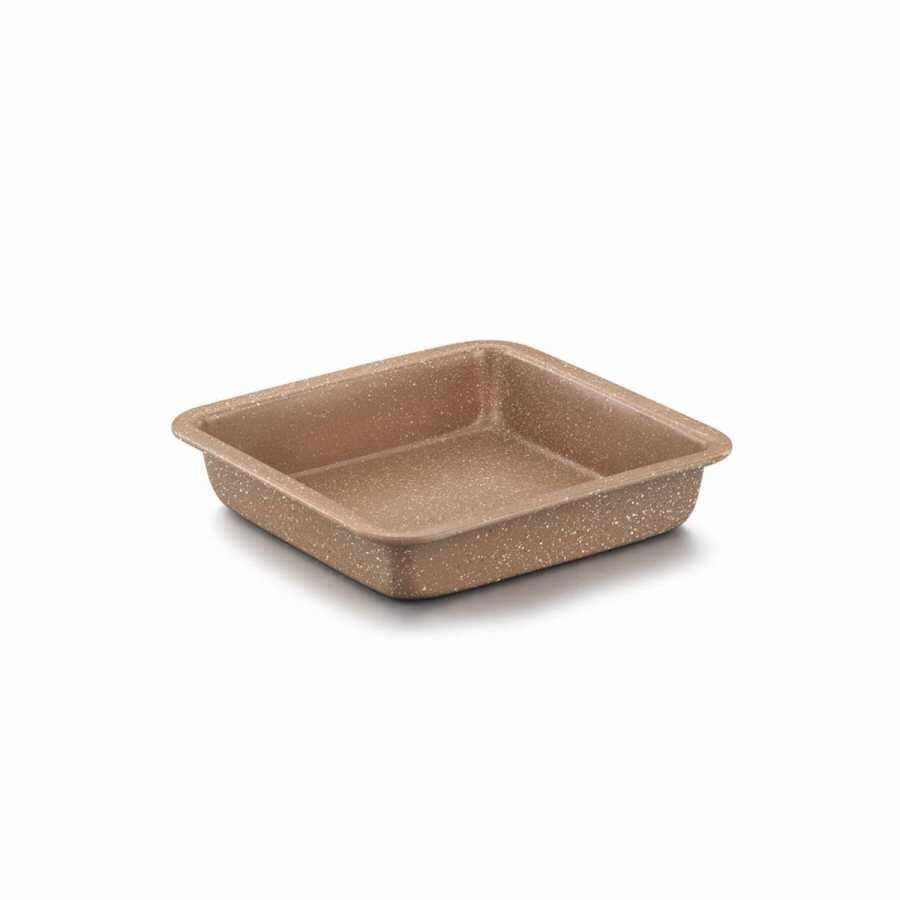 Korkmaz A658 Torta Kare Pişirme Tepsisi 22,5 Cm