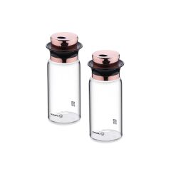 Korkmaz A5528 Stora Glass Rosegold Tuzluk Biberlik Seti