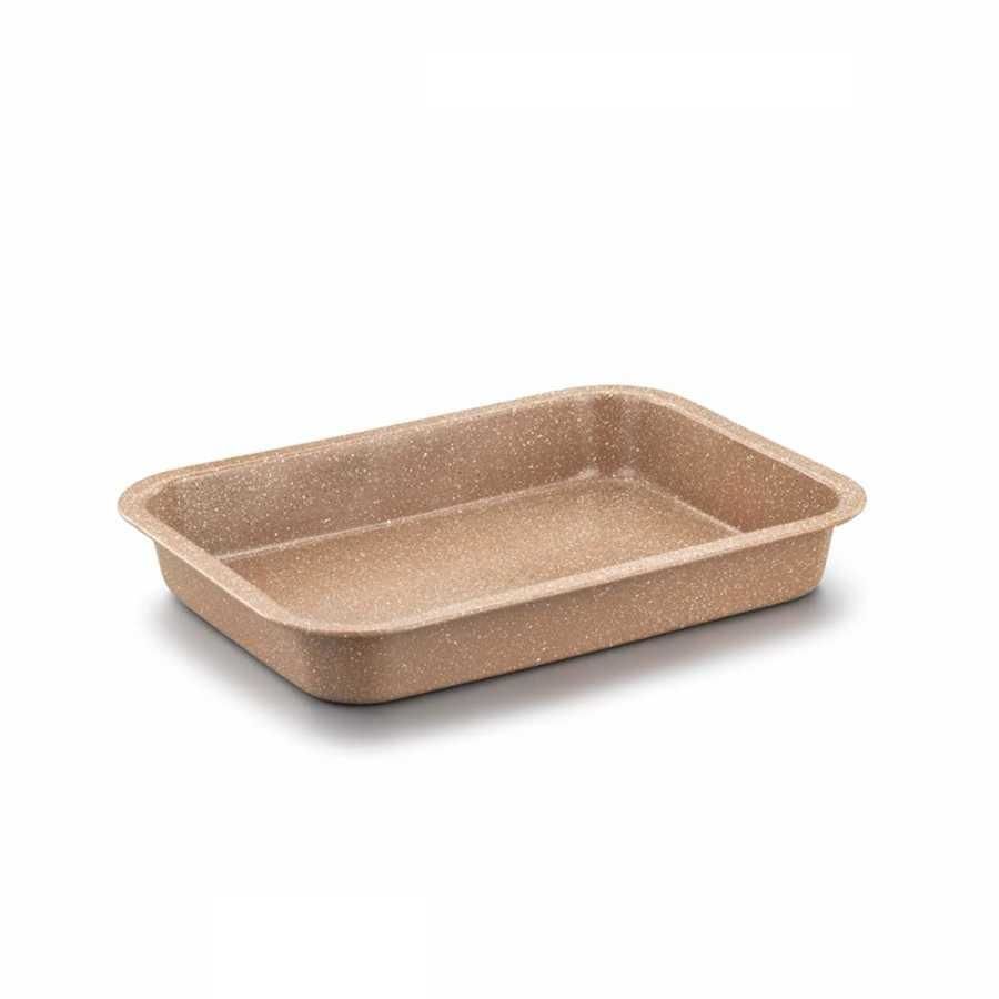 Korkmaz A680-01 Torta Dikdörtgen Pişirme Tepsisi 39 Cm