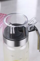 Acar 10237 Borosilikat Kapaklı Cam Yağlık