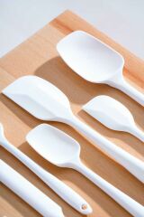 Acar 400 Handy Silikon 6 Lı Spatula Set Beyaz