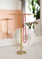 The Mia BRS0138 Brass Pirinç Takılık 33 Cm