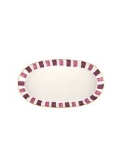 The Mia FEZ0042 FEZ 2 Li Oval Servis Seti 15x25x4 Cm Mor