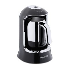 Korkmaz A860-07 Kahvekolik Siyah/Krom Kahve Makinesi
