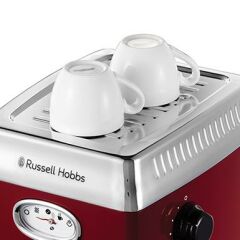 Russell Hobbs 28250-56 Retro Espresso Kahve Makinesi Kırmızı
