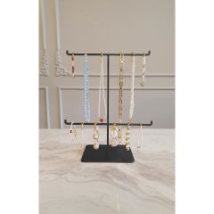 The Mia GLV0697 Takılık 2 Li Siyah 40*25 Cm